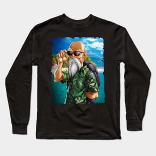 MASTER ROSHI MERCH VTG Long Sleeve T-Shirt